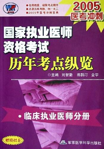 国家执业医师资格考试历年考点纵览。临床执业医师分册