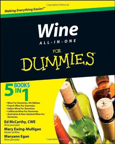 Wine All-in-One For Dummies