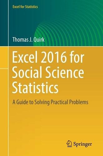 Excel 2016 for Social Science Statistics