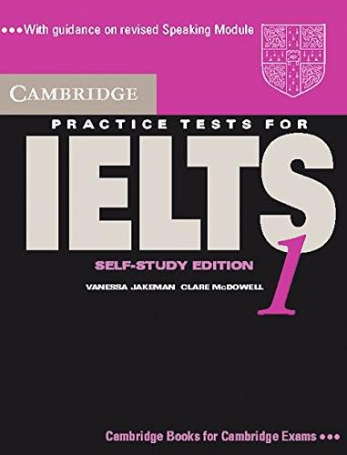 Cambridge Practice Tests for IELTS 1. Student's Book.