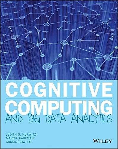 Cognitive Computing and Big Data Analytics